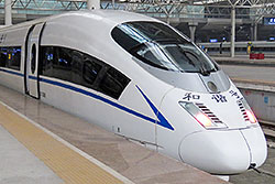 CRH3C Hochgeschwindigkeitszug in China