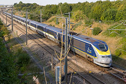 Eurostar e300 an der LGV Nord in der Nähe vom Gare TGV Haute Picardie.  © 14.09.2016 Andre Werske