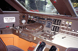 Im Cockpit vom TGV-PSE  © 06/1998 Andre Werske